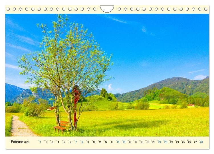 Produktbild: Beschauliches Bayern (Wandkalender 2026 DIN A4 quer), CALVENDO Monatskalender