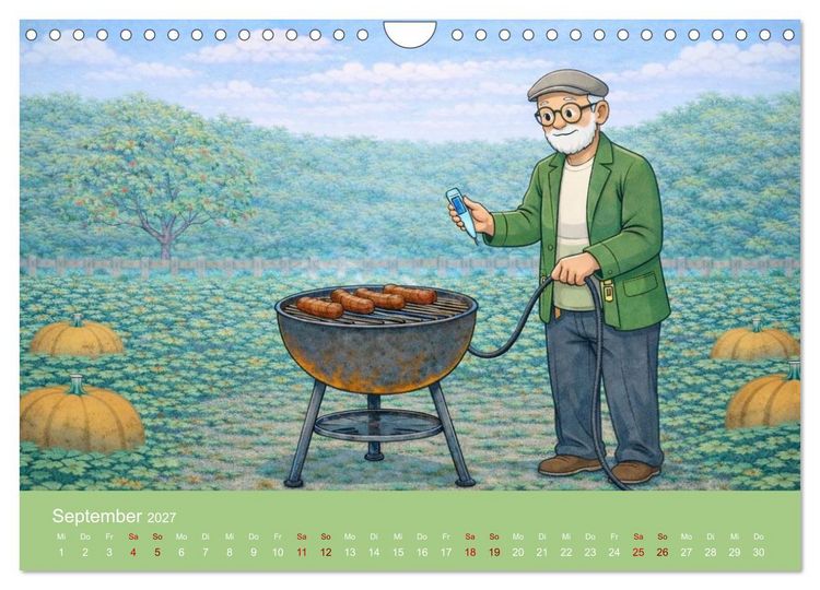 Produktbild: Opa Edition - Pragmatisch ans Werk (Wandkalender 2027 DIN A4 quer), CALVENDO Monatskalender