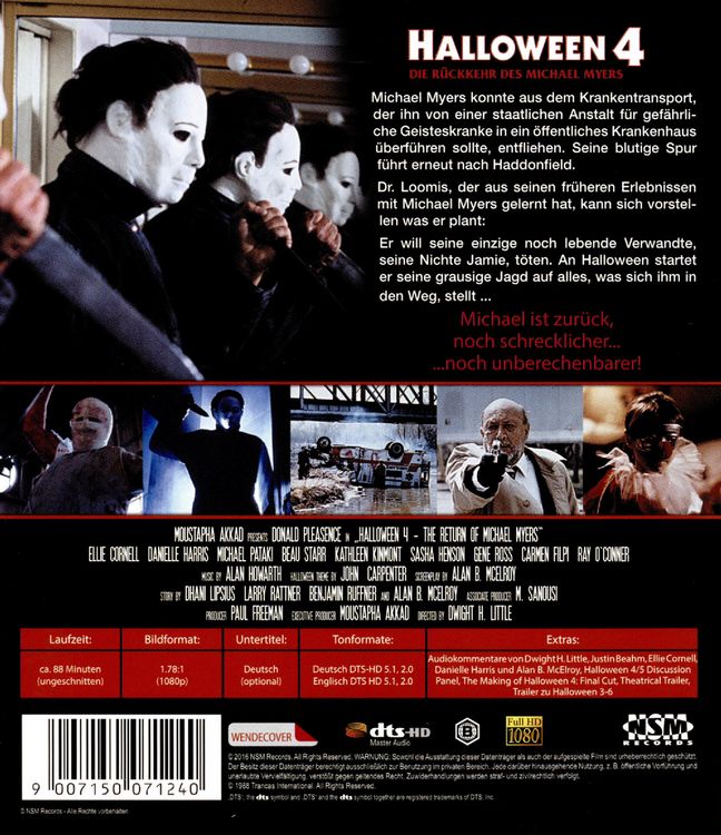 Produktbild: Halloween 4 - Uncut