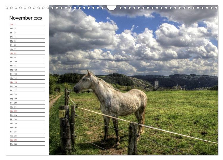 Produktbild: Faszination Eifel (Wandkalender 2026 DIN A3 quer), CALVENDO Monatskalender