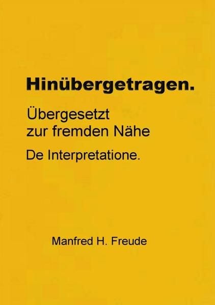 Produktbild: Hin&uuml;bergetragen