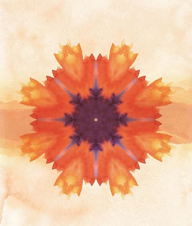 Produktbild: Malbuch Inside Out: Watercolor Mandala