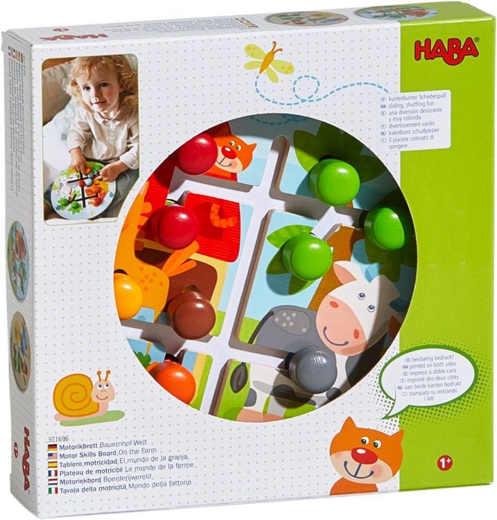 Produktbild: Schiebebrett Bauernhof-Welt (Kinderspiel)