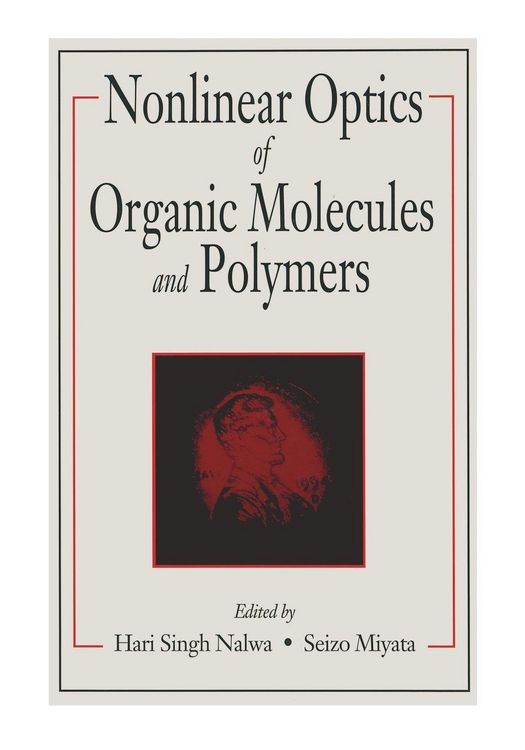 Produktbild: Nonlinear Optics of Organic Molecules and Polymers