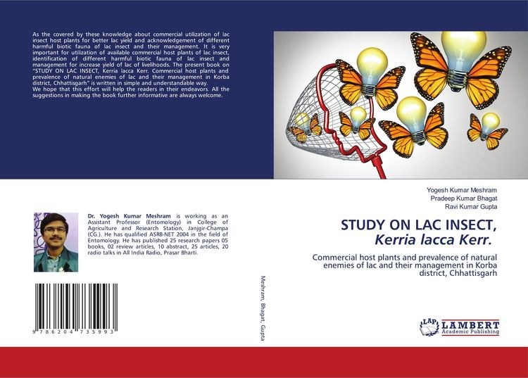 Produktbild: STUDY ON LAC INSECT, Kerria lacca Kerr.