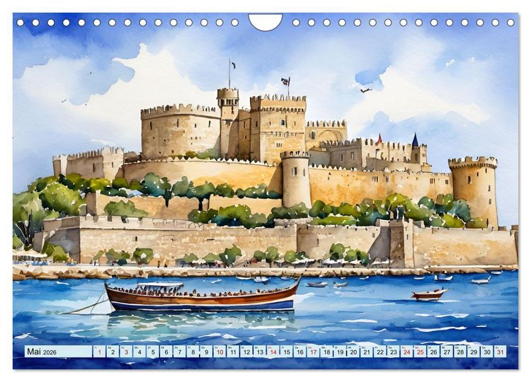 Produktbild: Kalimera Griechenland (Wandkalender 2026 DIN A4 quer), CALVENDO Monatskalender
