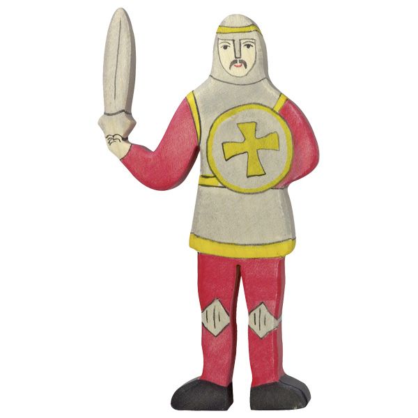 Produktbild: Ritter, k&auml;mpfend, rot