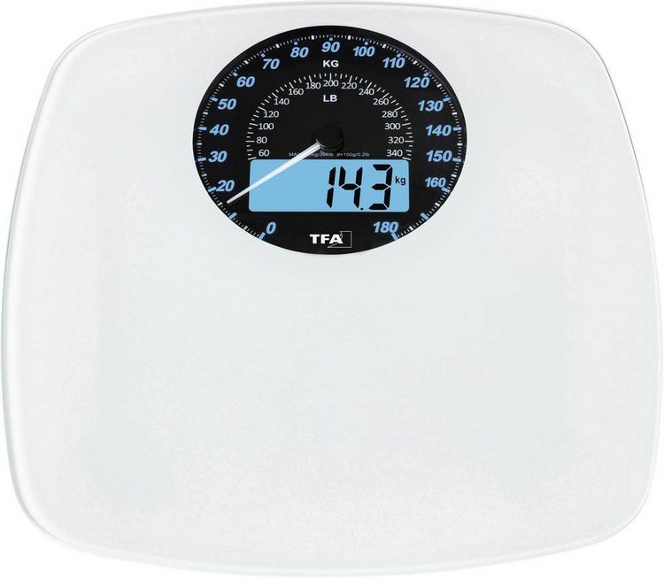 Produktbild: TFA Dostmann SWING Personenwaage 50.1003.02 digital W&auml;gebereich (max.)=180kg Wei&szlig;