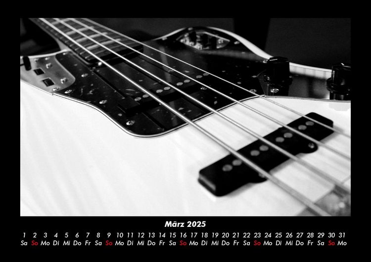 Produktbild: Musik 2025 Fotokalender DIN A3