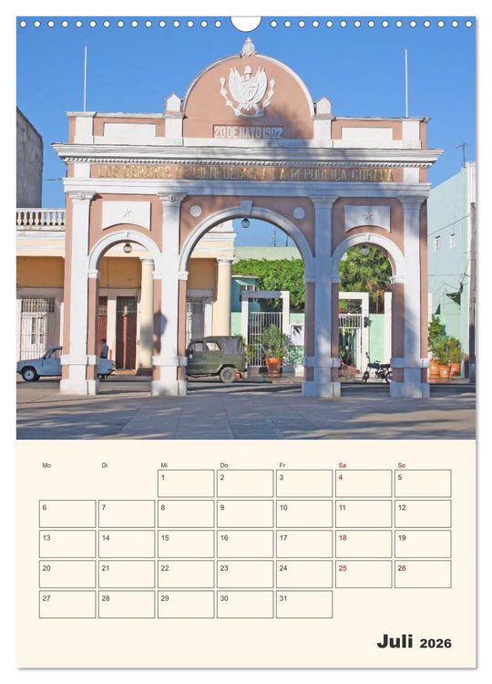 Produktbild: Kuba - Inselparadies in der Karibik (Wandkalender 2026 DIN A3 hoch), CALVENDO Monatskalender