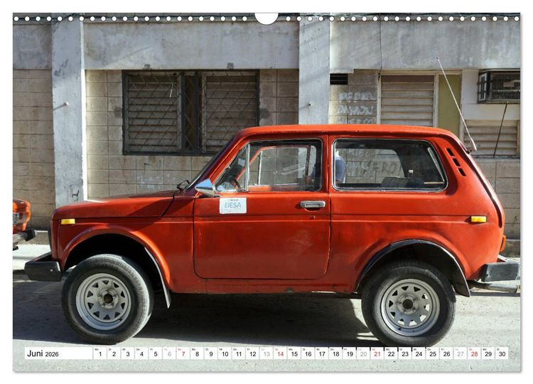 Produktbild: LADA NIVA - Russlands Dauer-L&auml;ufer (Wandkalender 2026 DIN A3 quer), CALVENDO Monatskalender