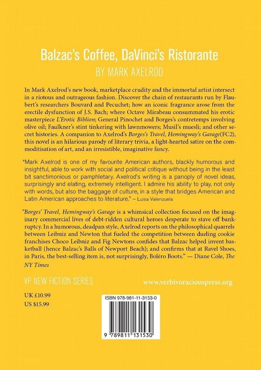 Produktbild: Balzac's Coffee, DaVinci's Ristorante