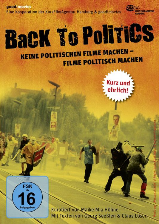 Produktbild: Back to Politics: Keine politischen Filme machen - Filme politisch machen