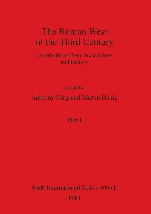 Produktbild: The Roman West in the Third Century, Part i