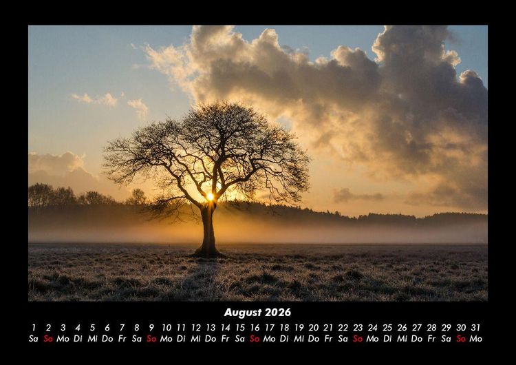 Produktbild: Landschaftskalender 2026 Fotokalender DIN A3