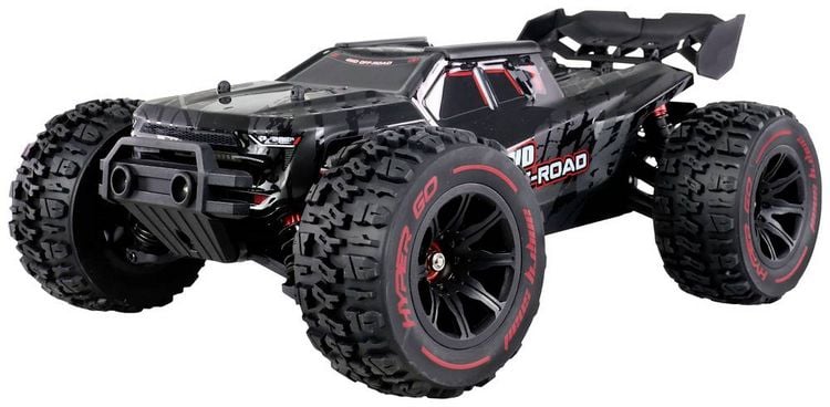 Produktbild: Amewi Hyper GO Schwarz, Gold Brushless 1:14 RC Modellauto Elektro Truggy Allradantrieb (4WD) RtR 2,4 GHz