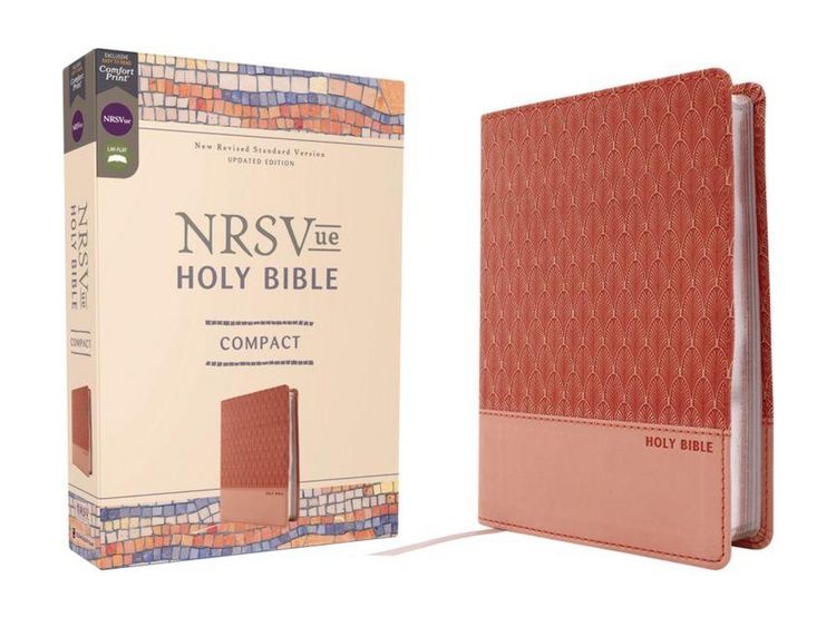 Produktbild: NRSVue, Holy Bible, Compact, Leathersoft, Peach, Comfort Print