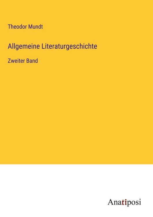 Produktbild: Allgemeine Literaturgeschichte