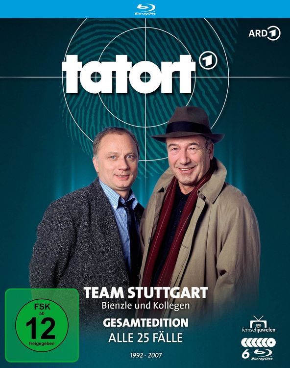 Produktbild: Tatort - Kommissar Bienzle - Gesamtedition: Erstmals alle 25 Folgen (Fernsehjuwelen) [6 BRs]