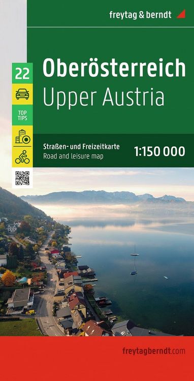 Produktbild: freytag & berndt Stra&szlig;enkarte Ober&ouml;sterreich 1:150.000