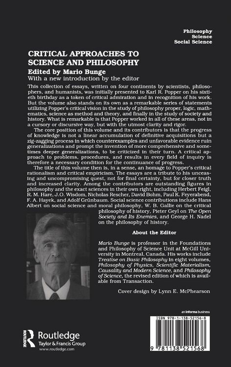Produktbild: Critical Approaches to Science and Philosophy