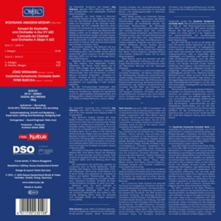 Produktbild: Konzert für Klarinette und Orchester,KV 622