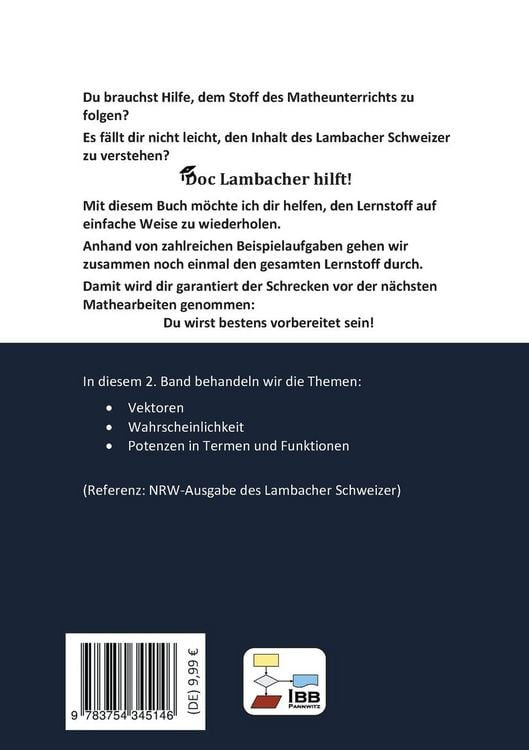 Produktbild: Doc Lambacher hilft! Deine Unterst&uuml;tzung zum Mathebuch - Gymnasium/Gesamtschule Einf&uuml;hrungsphase (NRW)