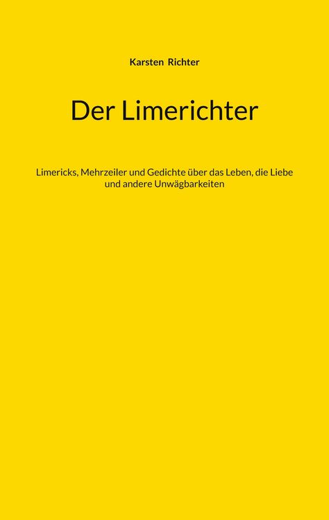 Produktbild: Der Limerichter
