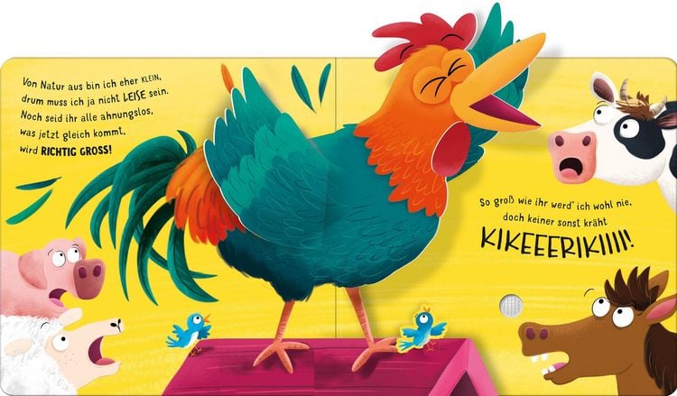 Produktbild: Mein Pop-up-Soundbuch: Schaf, Schwein und Co. &ndash; Wer bl&ouml;kt und grunzt da so?