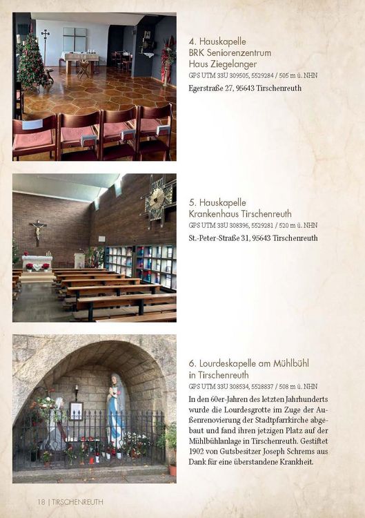 Produktbild: Kapellen im Landkreis Tirschenreuth