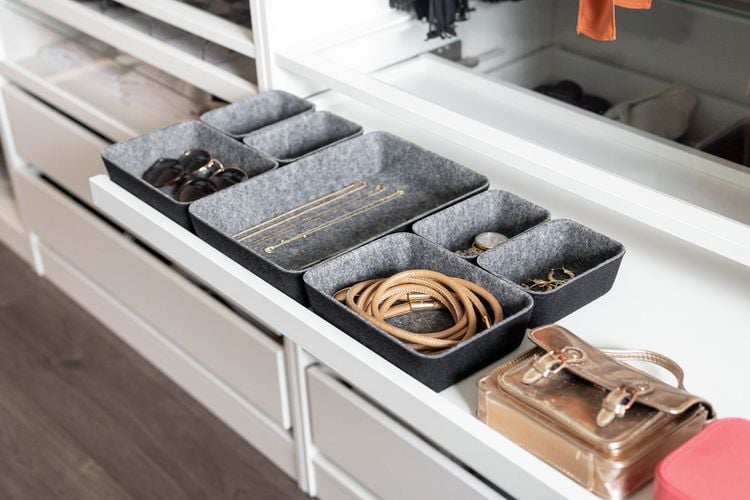 Produktbild: Schubladen Organizer Filz, 7-teilig