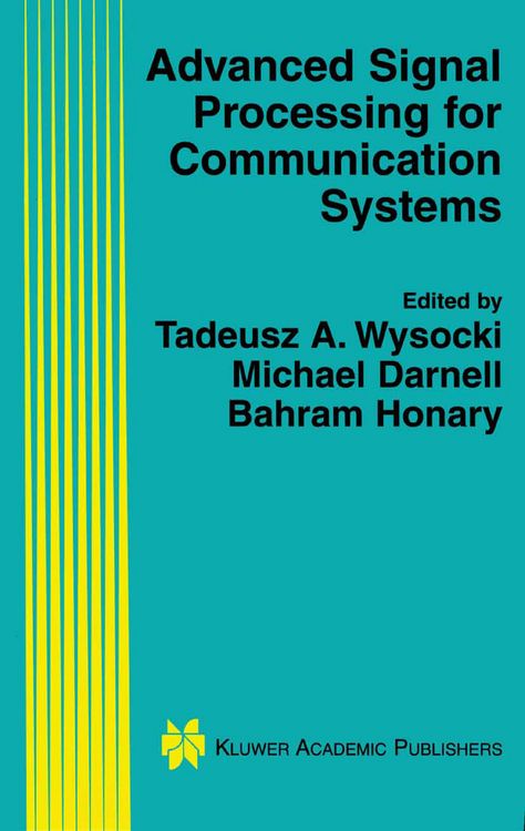 Produktbild: Advanced Signal Processing for Communication Systems