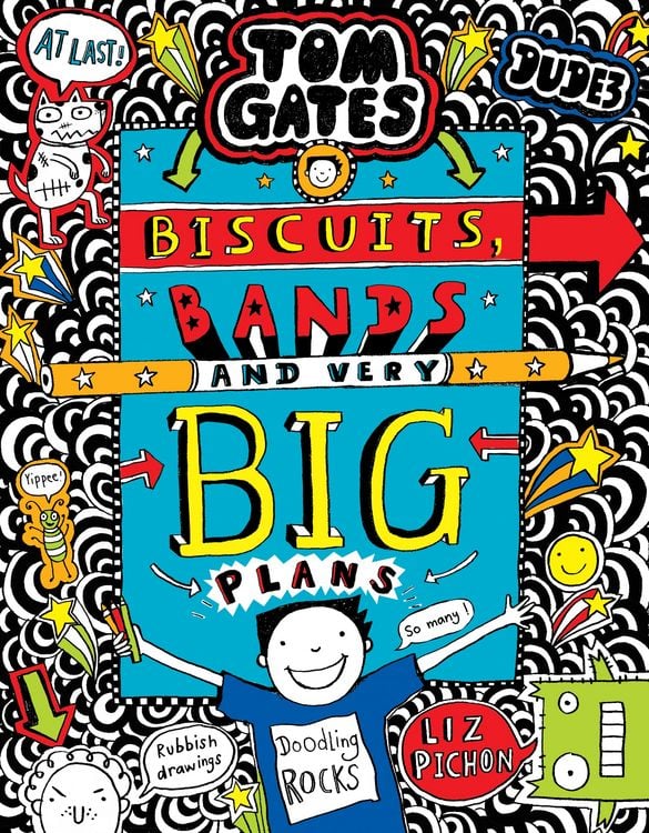 Produktbild: Tom Gates: Biscuits, Bands and Very Big Plans