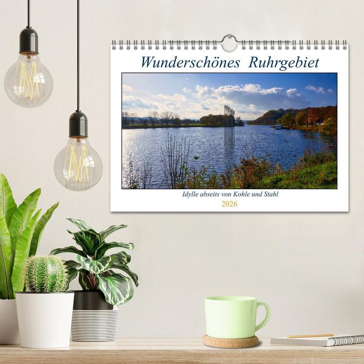 Produktbild: Wundersch&ouml;nes Ruhrgebiet - Abseits von Kohle und Stahl (Wandkalender 2026 DIN A4 quer), CALVENDO Monatskalender