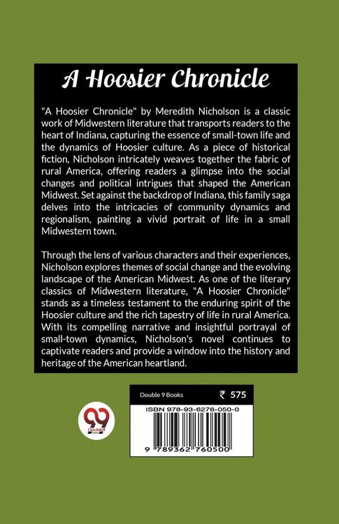 Produktbild: A Hoosier Chronicle