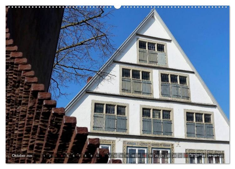 Produktbild: Malerisches Lemgo (hochwertiger Premium Wandkalender 2026 DIN A2 quer), Kunstdruck in Hochglanz