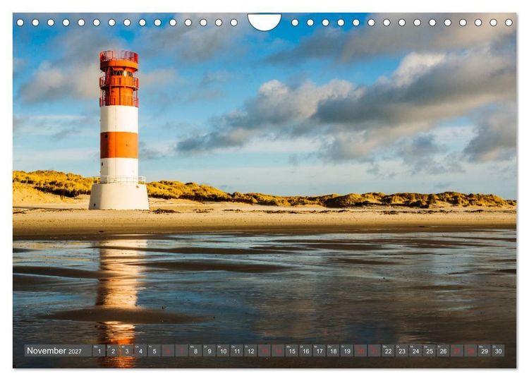 Produktbild: Vom Gebirge bis zum Meer, Alpen/Erzgebirge - Mitteldeutschland - K&uuml;ste (Wandkalender 2027 DIN A4 quer), CALVENDO Monatskalender