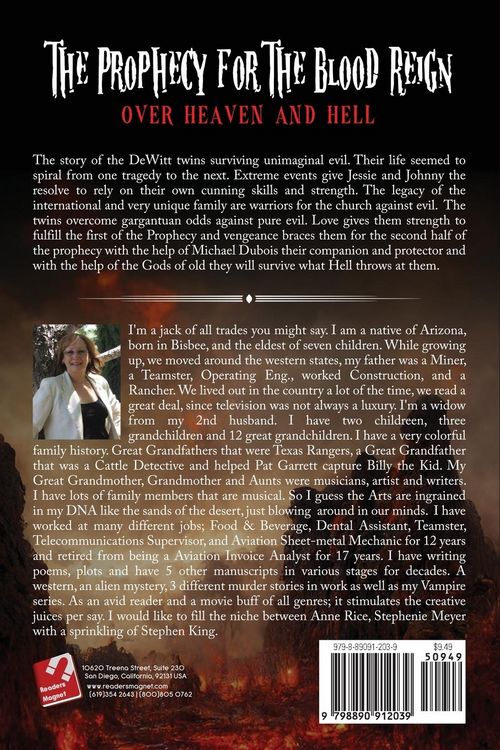 Produktbild: The Prophecy for The Blood Reign over Heaven and Hell