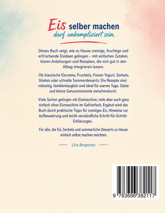 Produktbild: Eis selber machen leicht gemacht