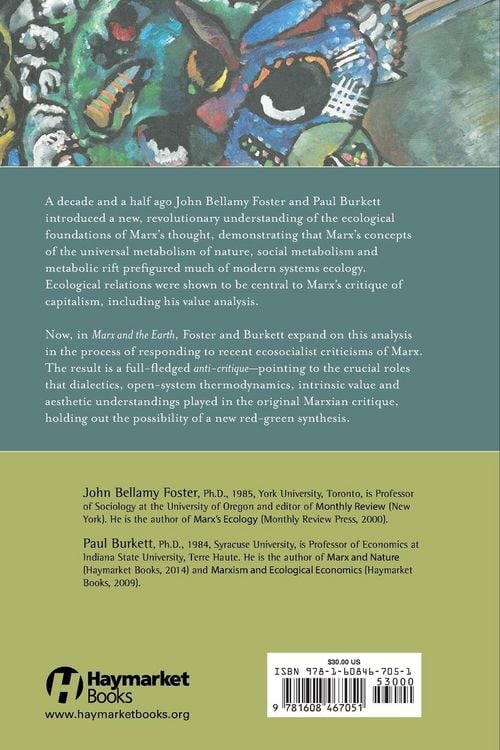 Produktbild: Marx and the Earth