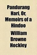 Produktbild: Pandurang Hari, Or, Memoirs of a Hindoo