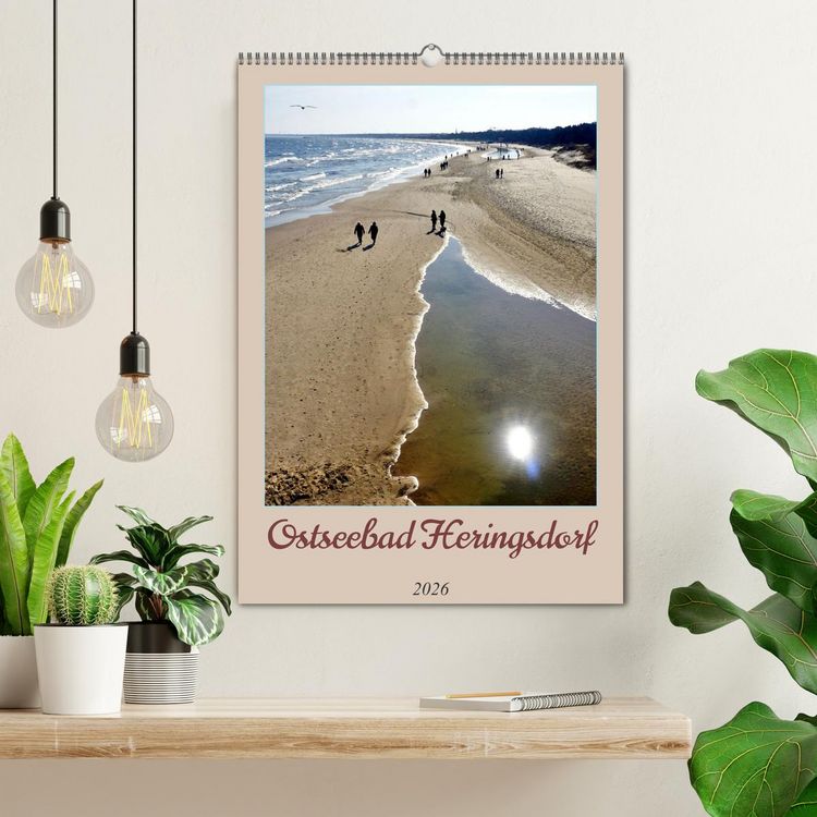 Produktbild: Ostseebad Heringsdorf (Wandkalender 2026 DIN A2 hoch), CALVENDO Monatskalender