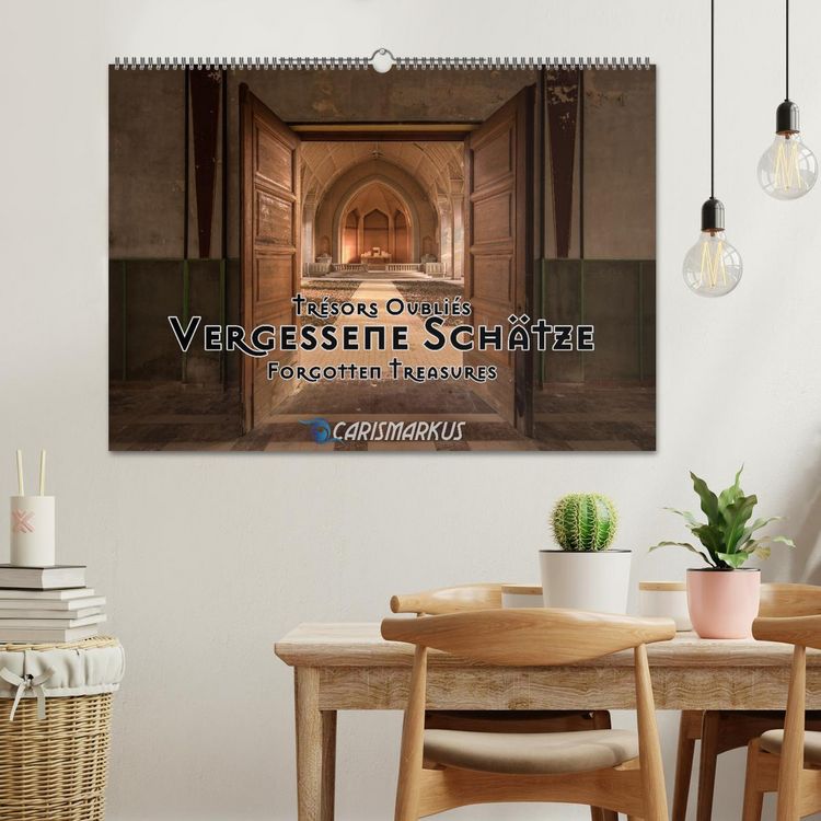 Produktbild: Vergessene Sch&auml;tze - Forgotten Treasures (Wandkalender 2026 DIN A2 quer), CALVENDO Monatskalender