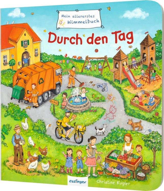 Produktbild: Mein allererstes Wimmelbuch: Durch den Tag