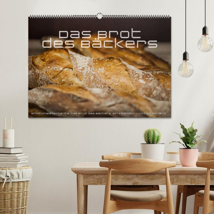 Produktbild: Emotionale Momente: Das Brot des B&auml;ckers. (Wandkalender 2026 DIN A2 quer), CALVENDO Monatskalender