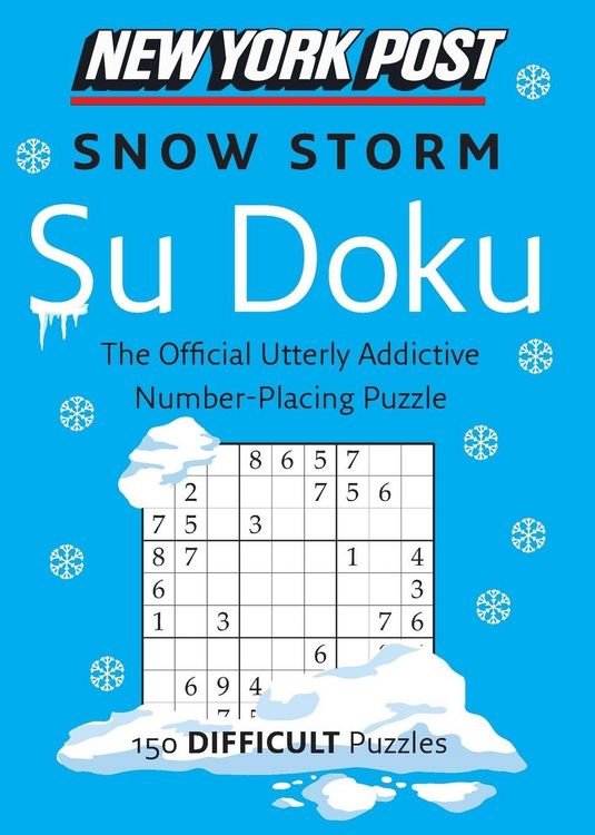 Produktbild: New York Post Snow Storm Su Doku (Difficult)
