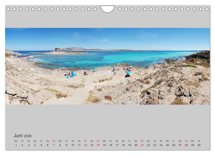 Produktbild: Sardinien &ndash; Die Nordk&uuml;ste (Wandkalender 2026 DIN A4 quer), CALVENDO Monatskalender
