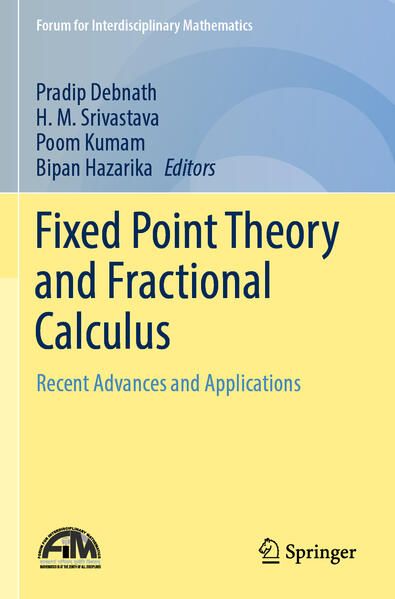 Produktbild: Fixed Point Theory and Fractional Calculus