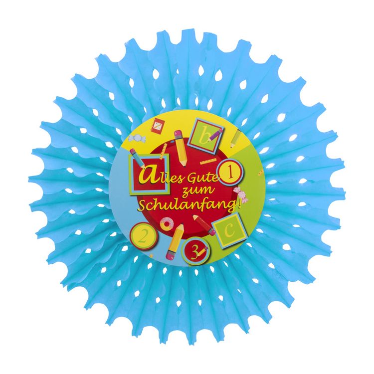 Produktbild: Idena Partydekoration Alles Gute zum Schulanfang &Oslash;30cm 4 St&uuml;ck