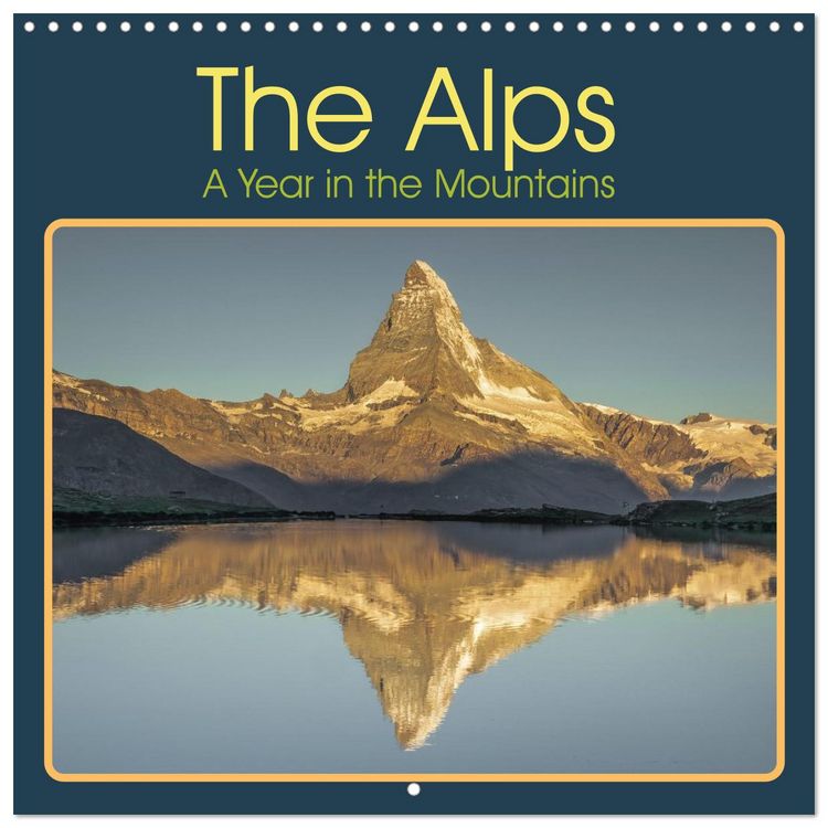 Produktbild: The Alps - A Year in the Mountains (Wall Calendar 2026 12 &times; 12 Inch) CALVENDO 12 Month Wall Calendar